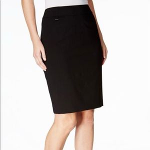 Calvin Klein black pencil skirt